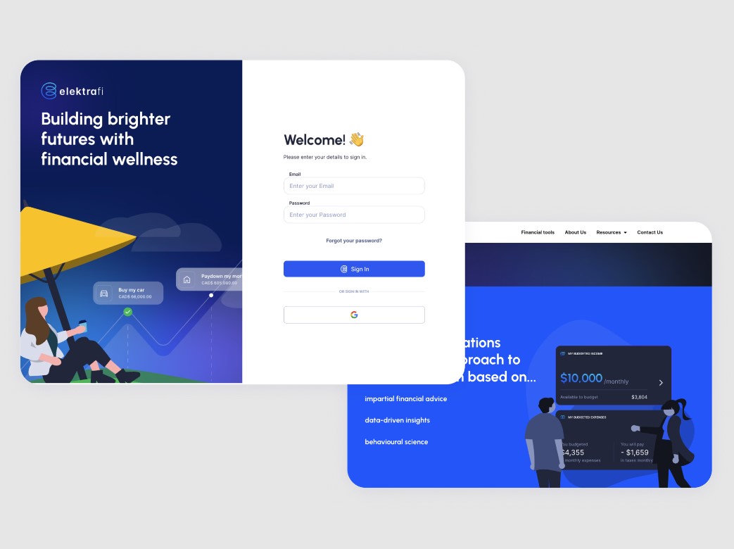 Elektrafi Website - E-Commerce Platform
